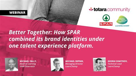 talente spar at totara|Totara on LinkedIn: Better Together: How SPAR combined its .